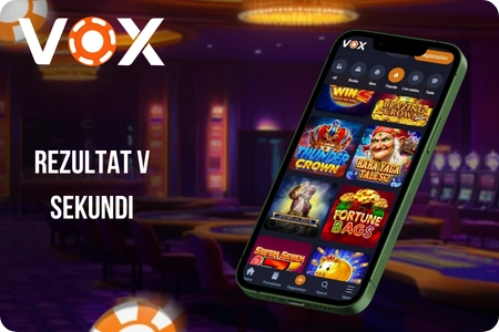 Hitre igre v Vox Casino aplikaciji